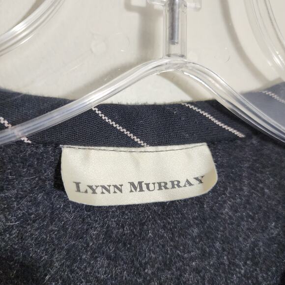 Vintage Lynn Murray 80s pop 100% wool felt art to wear vest woman's size Large - Picture 2 of 10